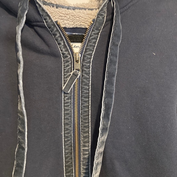 WINTER SALE! Boden Sherpa Lined Zip-Up Hoodie / US 4 - Picture 3 of 8